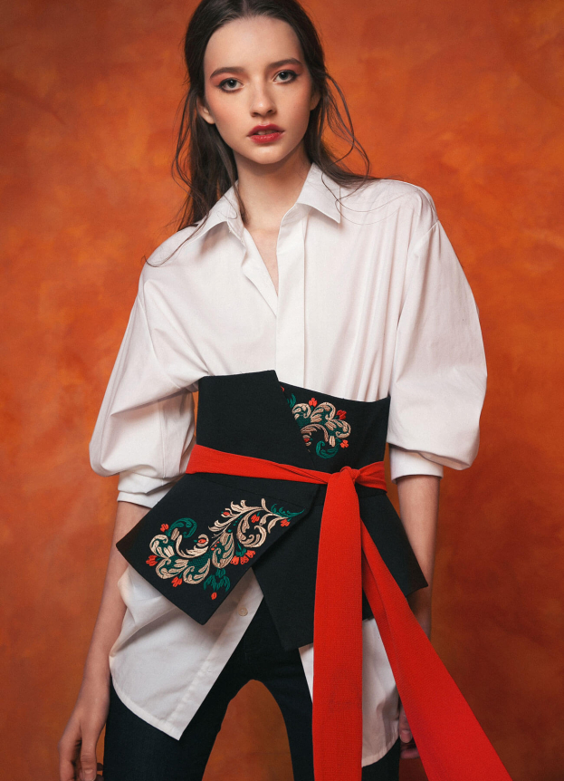 Corset belt Vatra black