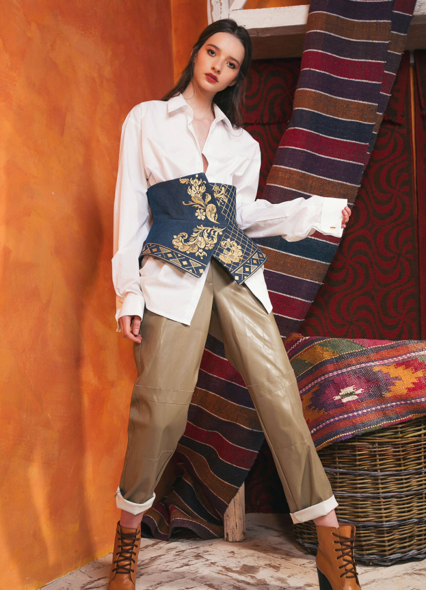 Corset belt Levada denim