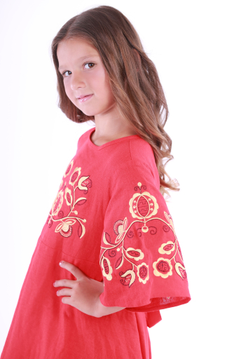Embroidered dress for girls...