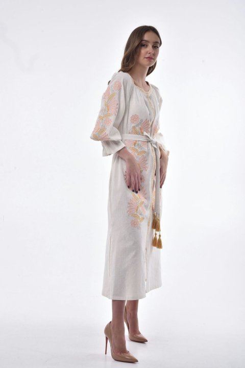Robe brodée pour femme « Muza » par 2KOLYORY