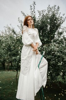 Платье вышитое "Невеста" – изысканность и традиции для особых событий.