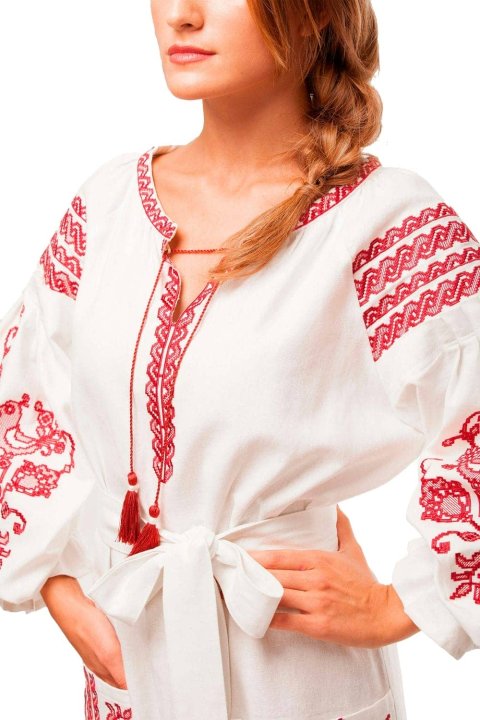 Abito ricamato da donna „Vyshnevyi Sad” di 2KOLYORY