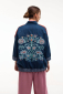 Denim bomber with "Vesnyanka" embroidery - a combination of modern style and traditions.