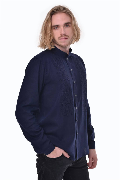 Man's shirt "Power" navy