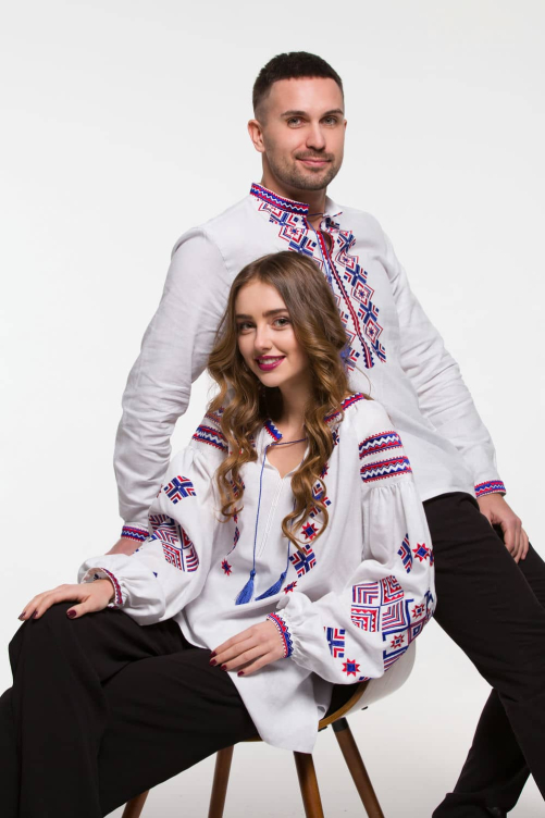 Family embroidery "Romby Kosach" - style and harmony of Ukrainian traditions.