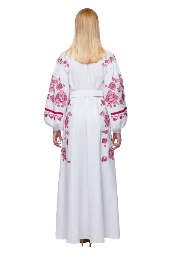 Family embroidery "Grim" and "Gromovytsia" burgundy - the strength and style of Ukrainian traditions.