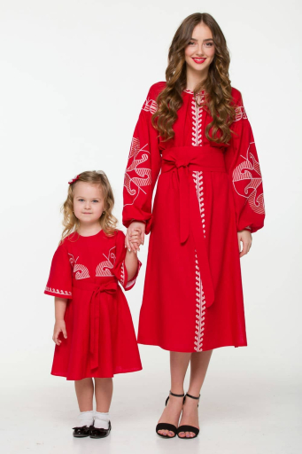 Dresses embroidered for Mom...