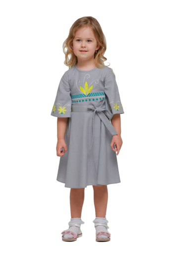 Girl dress embroidered...
