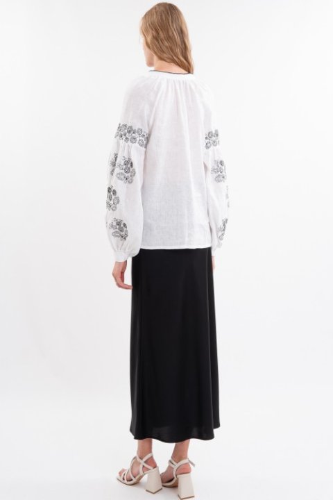 Women embroidered blouse Kvitka