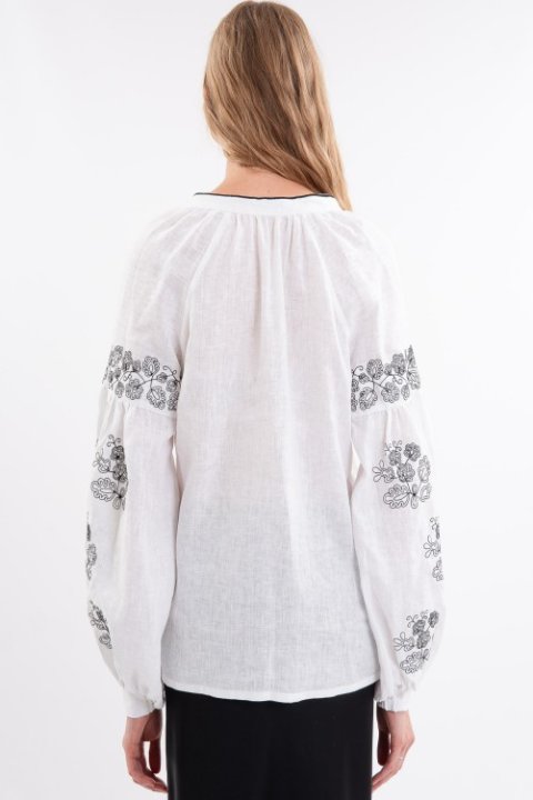 Women embroidered blouse Kvitka
