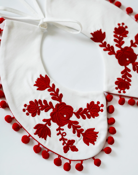 Cuello bordado „Chervona Ruzha” – 2KOLYORY