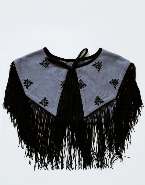 Col-pèlerine brodé „Chorna zirka” – 2KOLYORY