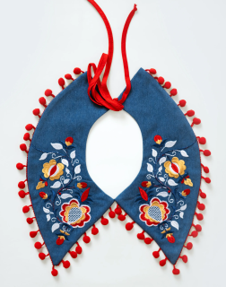 Embroidered Collar "Blue Hue" – 2KOLYORY