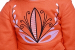 Дитяча сукня вишиванка «Пробудження» помаранчева