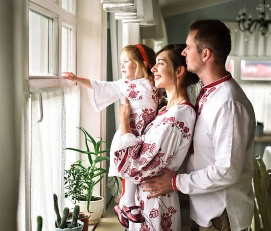 Семейные вышиванки